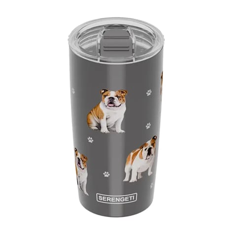 E&S Pets Black French Bulldog Serengeti Tumbler
