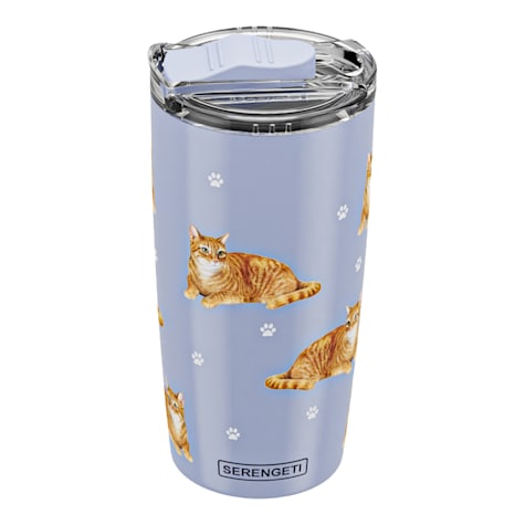 E&S Pets Orange Tabby Serengeti Tumbler