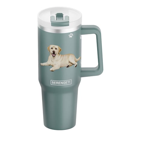 E&S Pets Yellow Lab Ultimate Stainless Steel Mug