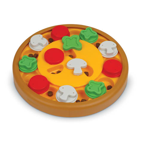 Brightkins Pizza Party Treat Puzzle Toy for Dogs