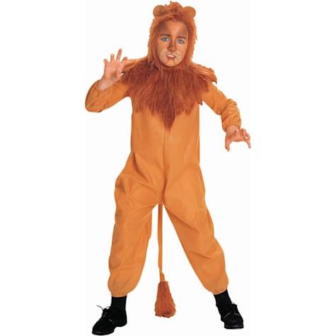 RUBIES The Wizard of Oz Cowardly Lion Kids Costume