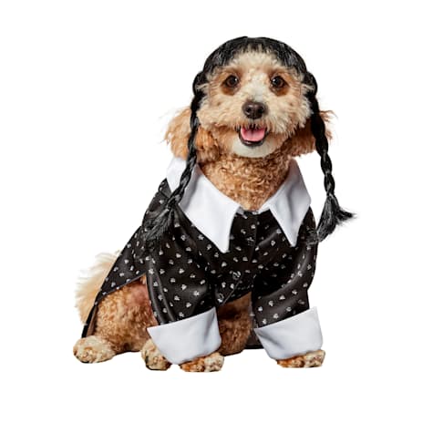 RUBIES The Addams Family Wednesday Addams Pet Costume