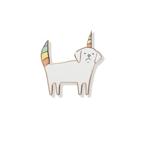 PetShop by Fringe Studio Dogicorn Enamel Pin