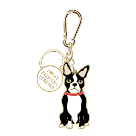 PetShop by Fringe Studio Boston Terrier Keychain