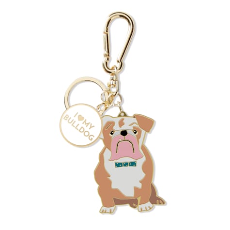 PetShop by Fringe Studio Bulldog Keychain