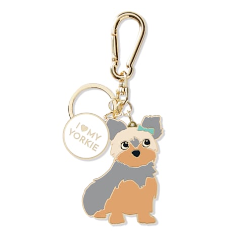 PetShop by Fringe Studio Yorkie Keychain