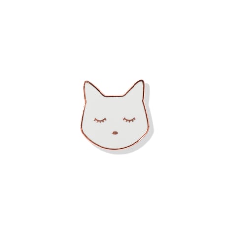 PetShop by Fringe Studio Cat Head Enamel Pin