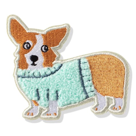PetShop by Fringe Studio Sweater Corgi Patch