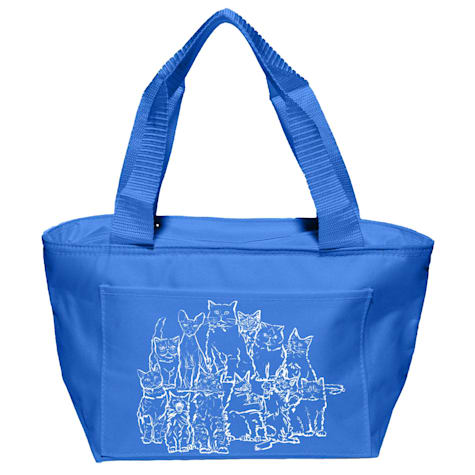 Zanden Cat Club Royal Blue Lunch Cooler