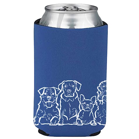Zanden Dog Pack Navy Koozie