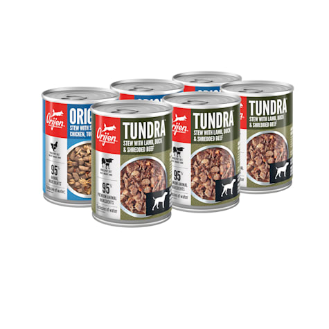 ORIJEN Stew Premium Tundra + Original Recipes Wet Dog Food Variety Pack