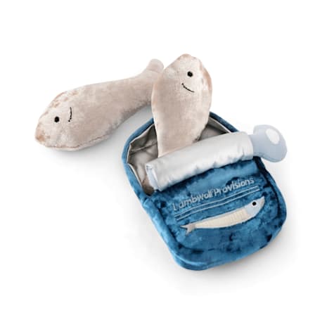 Lambwolf Burrow Sardines Dog Toy