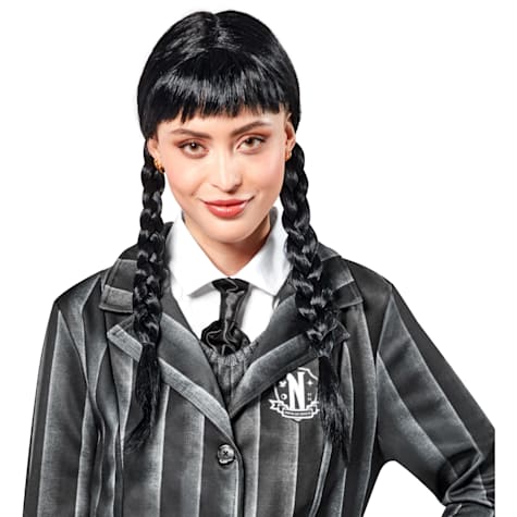 RUBIES Wednesday Addams Adult Wig