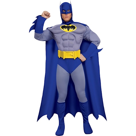 RUBIES DC Comics: Batman Adult Deluxe Muscle Chest Costume