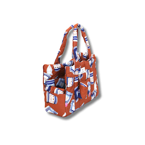 Little Beast x Rachel Antonoff Coffee Cup Puffer Carrier for Dogs