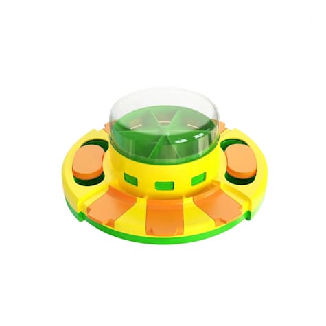 Piggy Poo and Crew Green & Yellow Treat Popper Puzzle Game