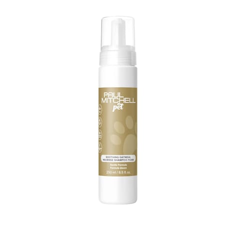 Paul Mitchell Pet Soothing Oatmeal No-Rinse Shampoo Foam for Dogs