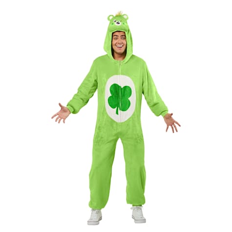 RUBIES The Carebears: Good Luck Bear Adult Zipsters Costume
