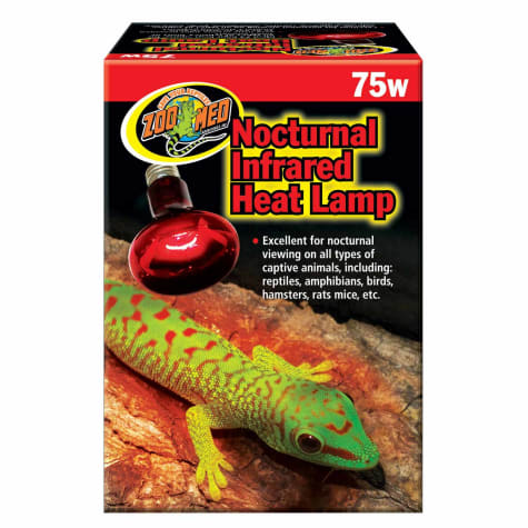 Zoo Med Nocturnal Infrared Heat Lamp, 75 Watts