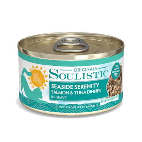 Soulistic Originals Seaside Serenity Salmon & Tuna Dinner in Gravy Wet Cat Food