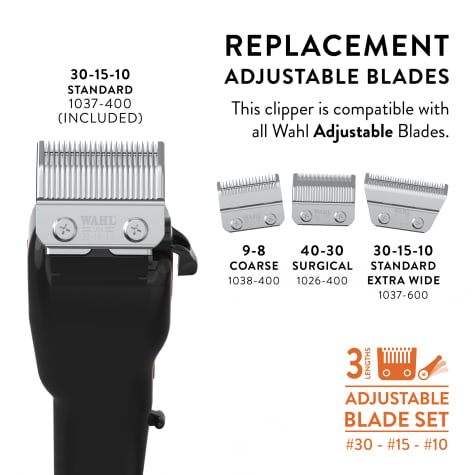 wahl u clip deluxe replacement blades