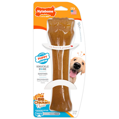 Nylabone Puppy Bone Flexible Dog Chew