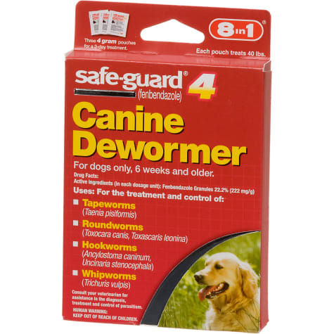 8 In 1 Safe Guard 4 Canine Dewormer For Large Dogs Petco