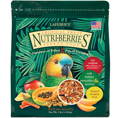 Lafeber's Tropical Fruit Nutri-Berries Parrot Food