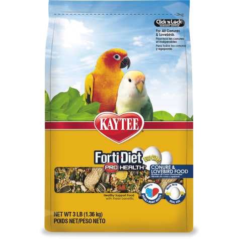 Kaytee Forti-Diet Pro Health Egg-Cite! Healthy Support Diet for Conures & Lovebirds