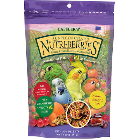 Lafeber's Sunny Orchard Nutri-Berries Keet, Tiel, Lovebird & Conure Food