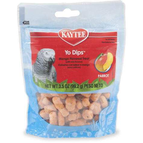 Kaytee Yo Dips Mango Flavored Treat for Parrots and Large Birds
