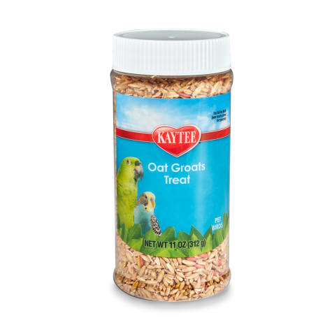 Kaytee Oat Groats Treat Jar for Pet Birds