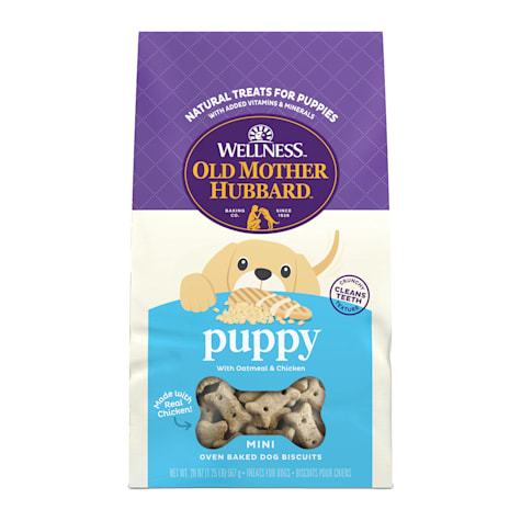 Wellness Old Mother Hubbard Classic Puppy Natural Mini Oven-Baked Biscuits Dog Treats