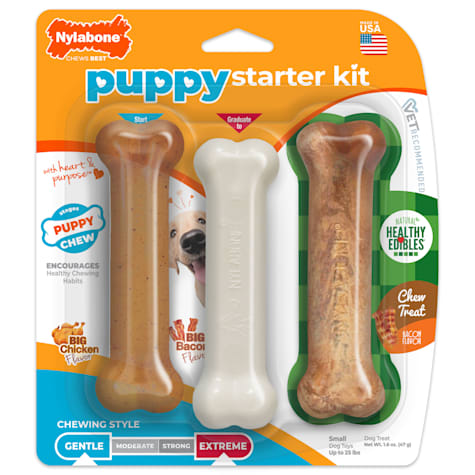 Nylabone Healthy Edibles Puppy Starter Kit