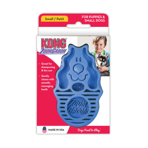 kong rubber dog brush