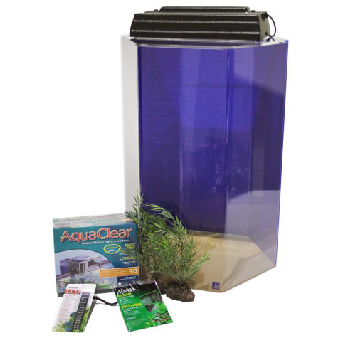 petco hexagon fish tank