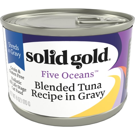 Solid Gold Five Oceans Tuna in Gravy Grain Free Canned Cat Food