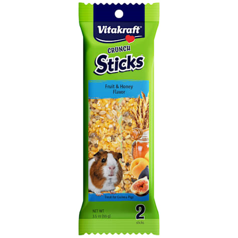 Vitakraft Fruit and Honey Flavor, Crunch Sticks Guinea Pig Treats