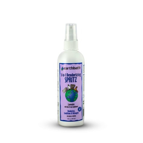 Earthbath Lavender 3-in-1 Deodorizing Spritz for Pets