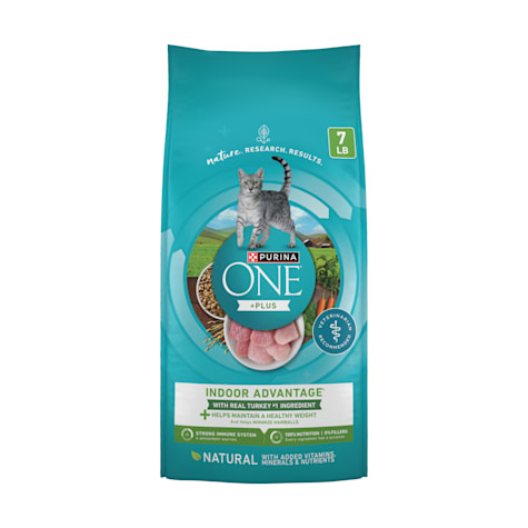 Purina ONE Indoor Advantage Hairball & Healthy Weight Cat ...