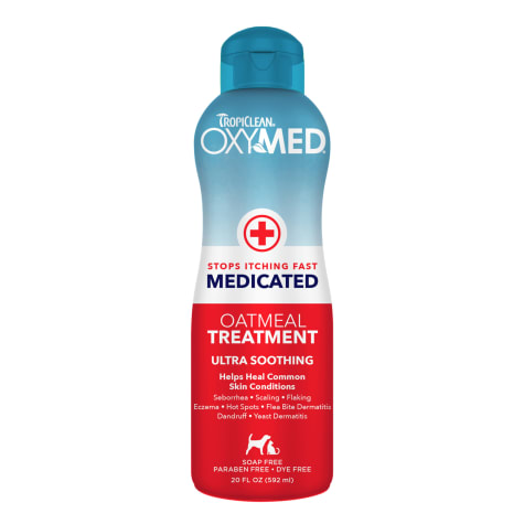TropiClean OxyMed Medicated Oatmeal Treatment for Pets