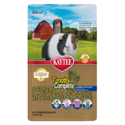 kaytee timothy complete guinea pig food