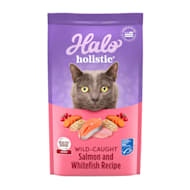 Halo Holistic Complete Digestive Health Wild-caught Salmon & Whitefish Recipe Adult Dry Cat Food