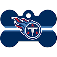 Quick-Tag NFL Bone Personalized Engraved Pet ID Tag