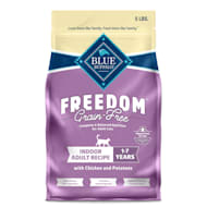 Blue Buffalo Freedom Natural Grain-Free, Chicken Recipe, Indoor Adult Dry Cat Food