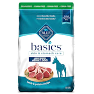 Blue Buffalo Basics Skin & Stomach Care, Limited Ingredient, Lamb & Potato Large Breed Grain-Free Dry Dog Food