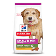 Hills dog food shop for senior dogs