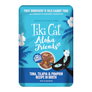 Tiki Cat Aloha Friends Tuna Tilapia & Pumpkin Wet Cat Food Pouch