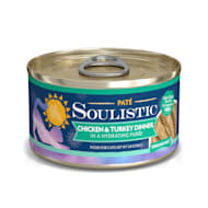Soulistic Pate Chicken & Turkey Dinner in a Hydrating Puree Wet Cat Food