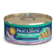 Soulistic Pate Chicken & Turkey Dinner in a Hydrating Puree Wet Cat Food